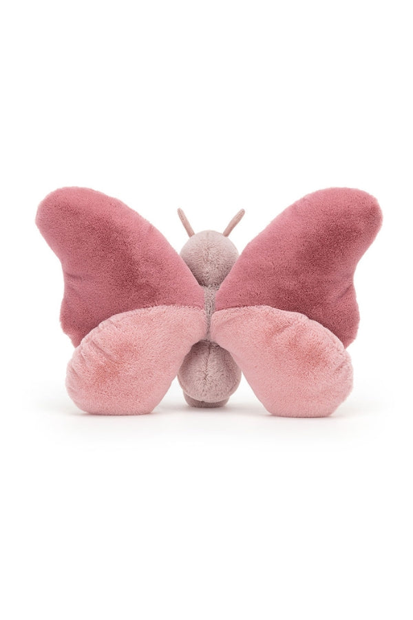 BEATRICE BUTTERFLY IN PINK/ROSE BACK VIEW