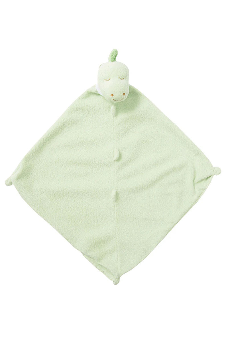 Lovie blankie green dinosaur open