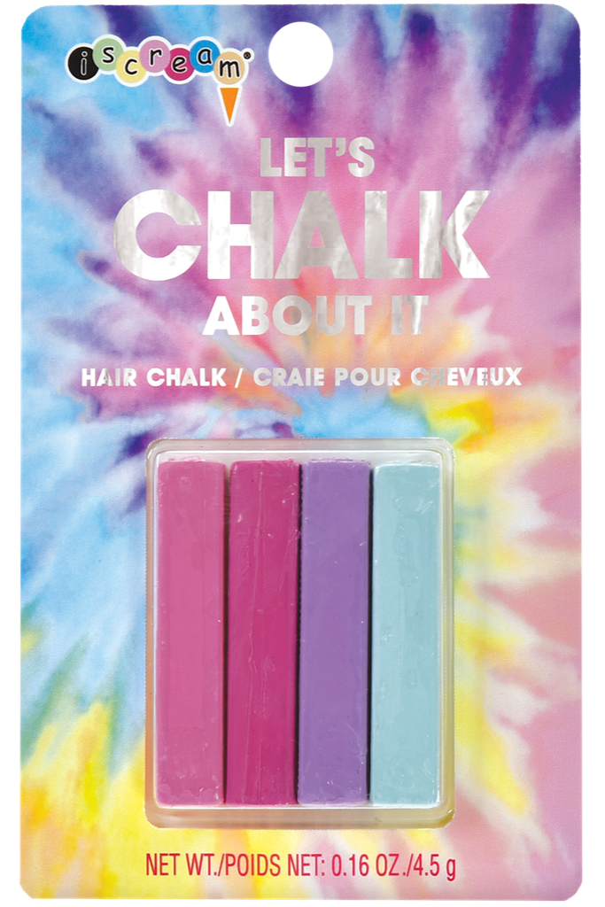 Lets chalk about it hair chalk in packaging front view