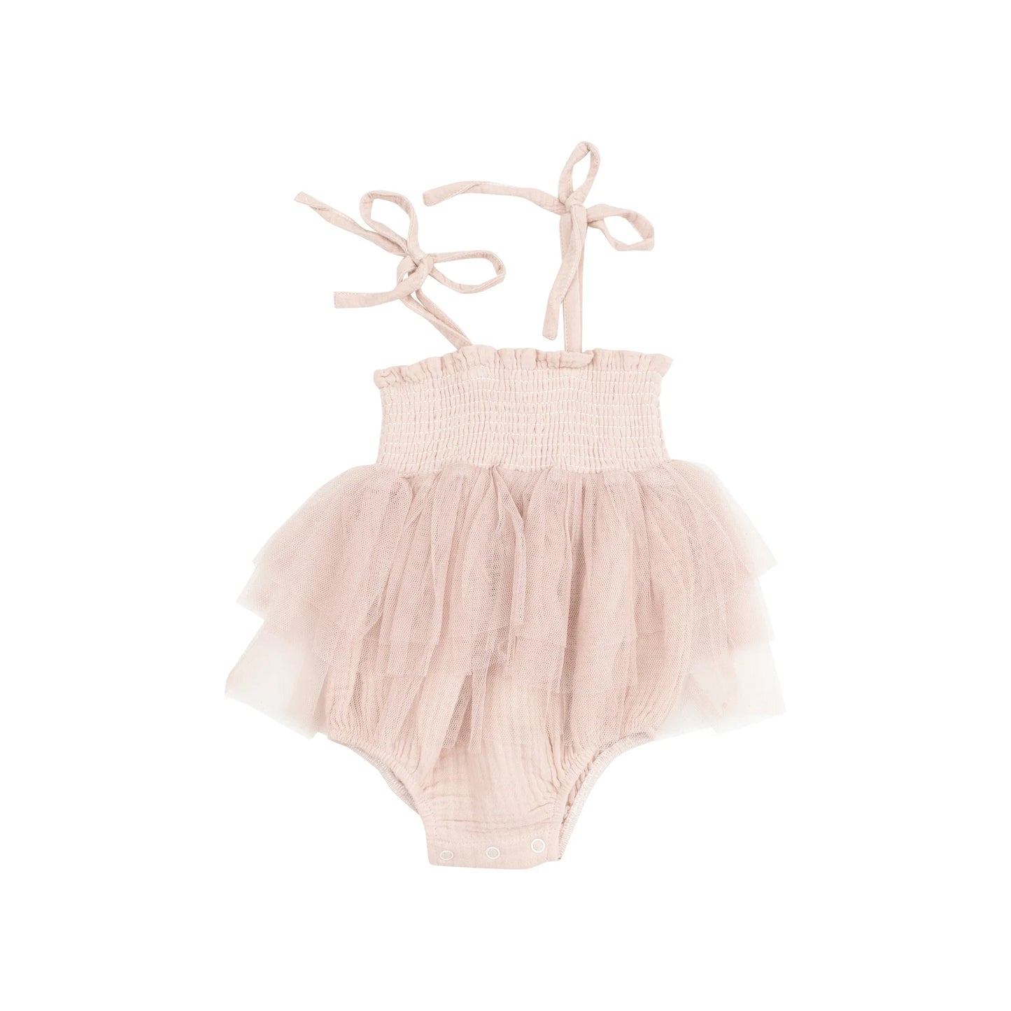 Tutu bubble in muslin rose smoke