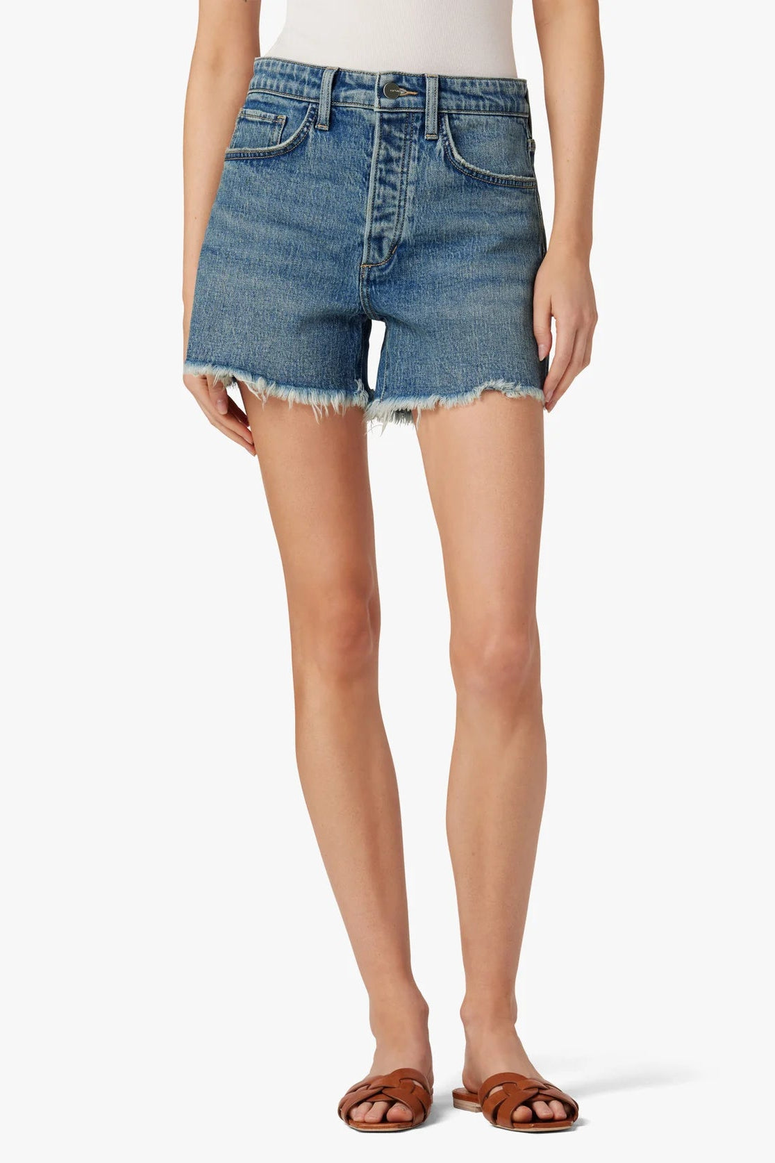 Jessie Relaxed Short in Not Your Babe FRONT VIEW