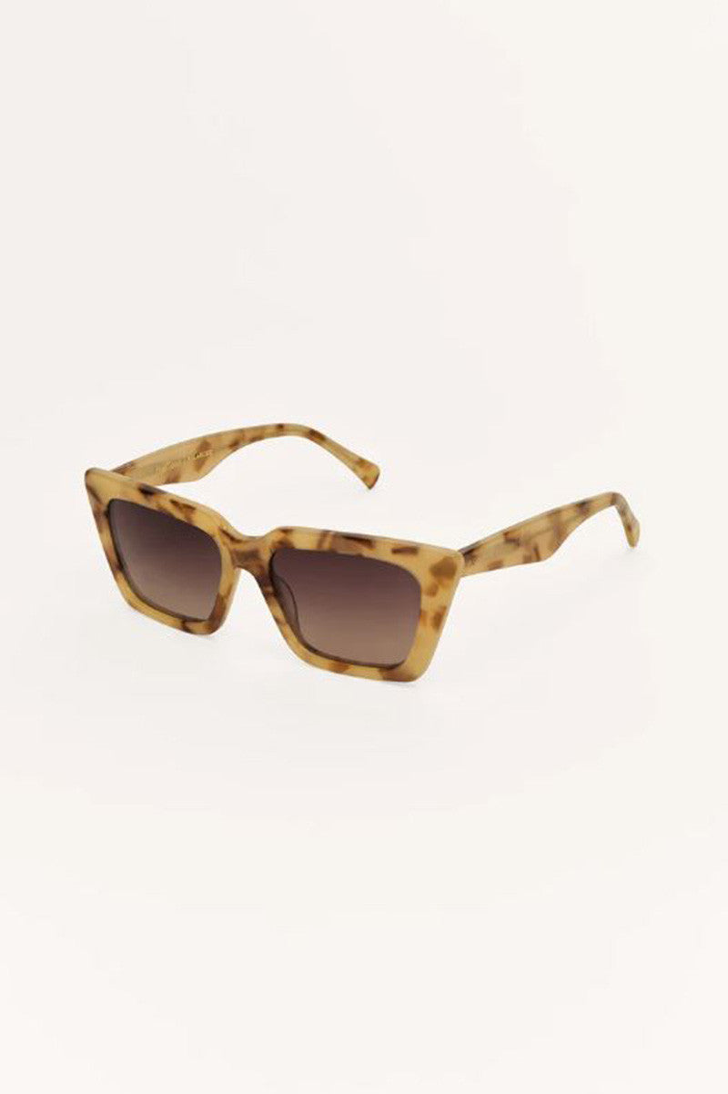 Feel good sunglasses in blond tort gradient side