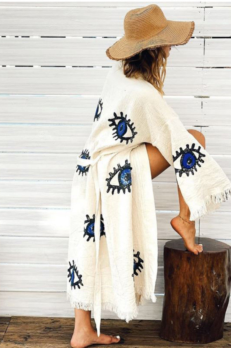 Kaftan cobalt eye