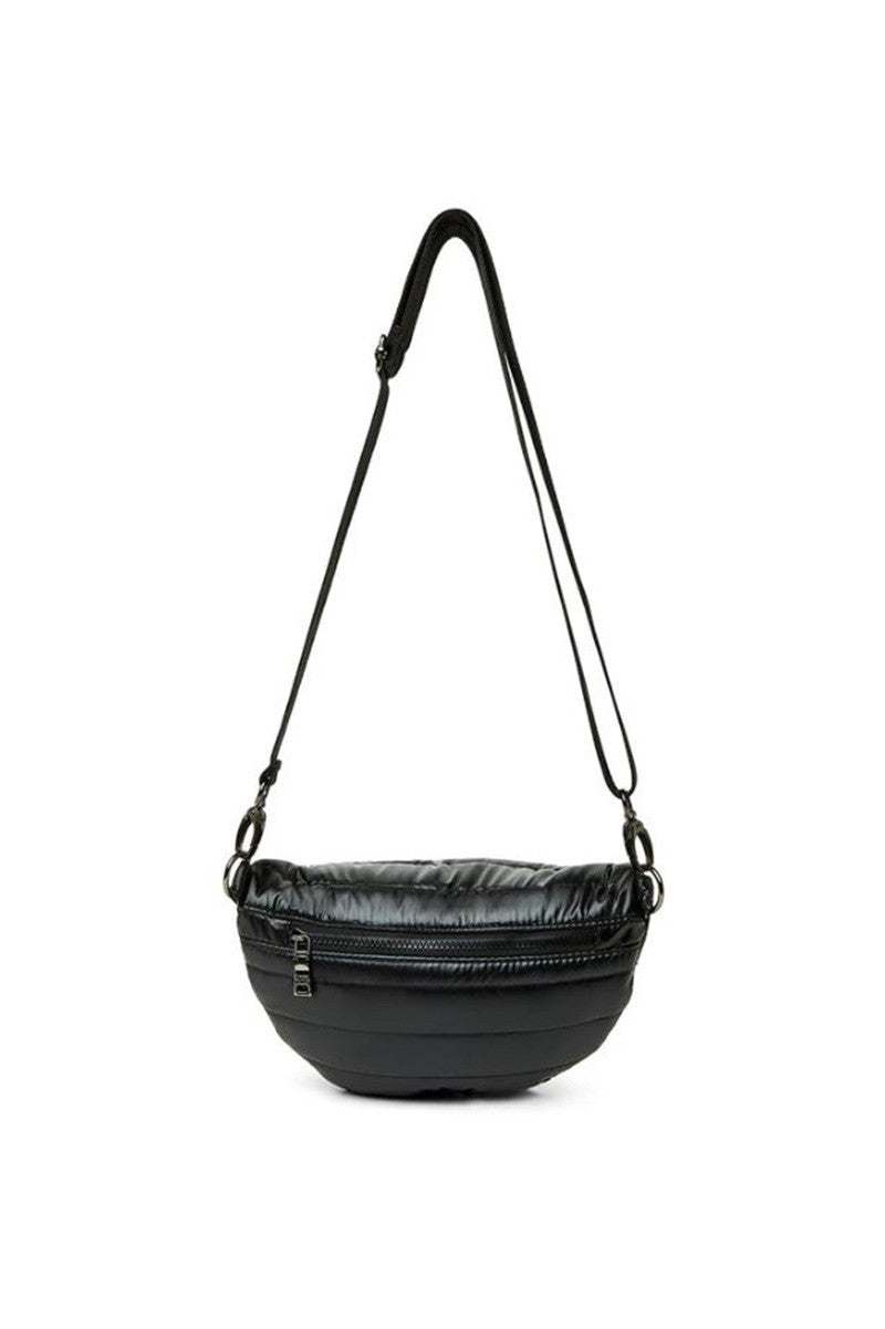 little runaway bag in pearl black