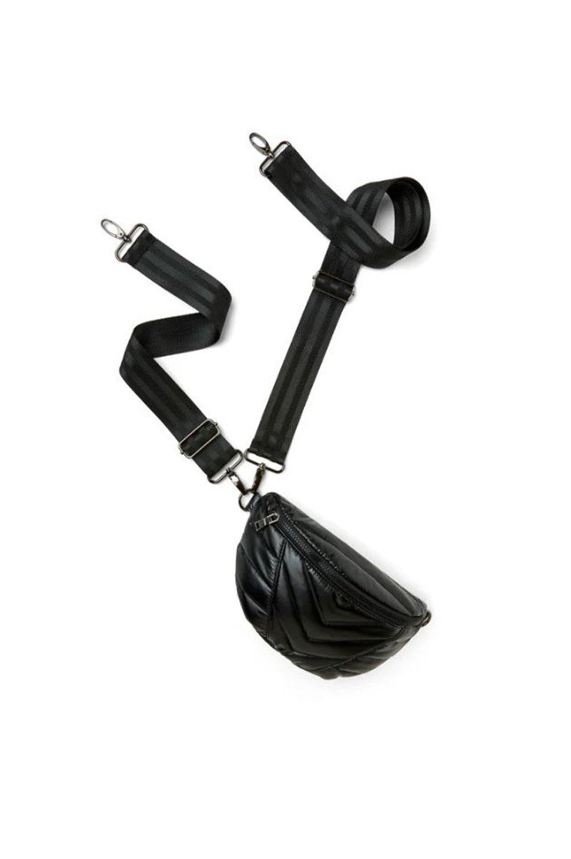 little runaway bag in pearl black