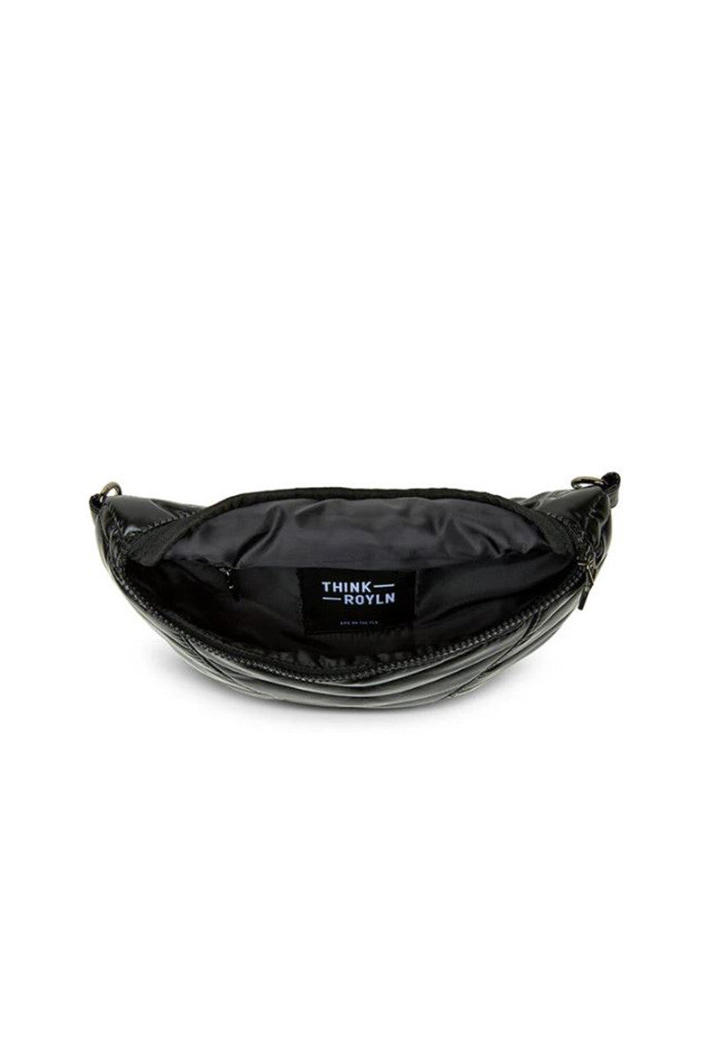 little runaway bag in pearl black