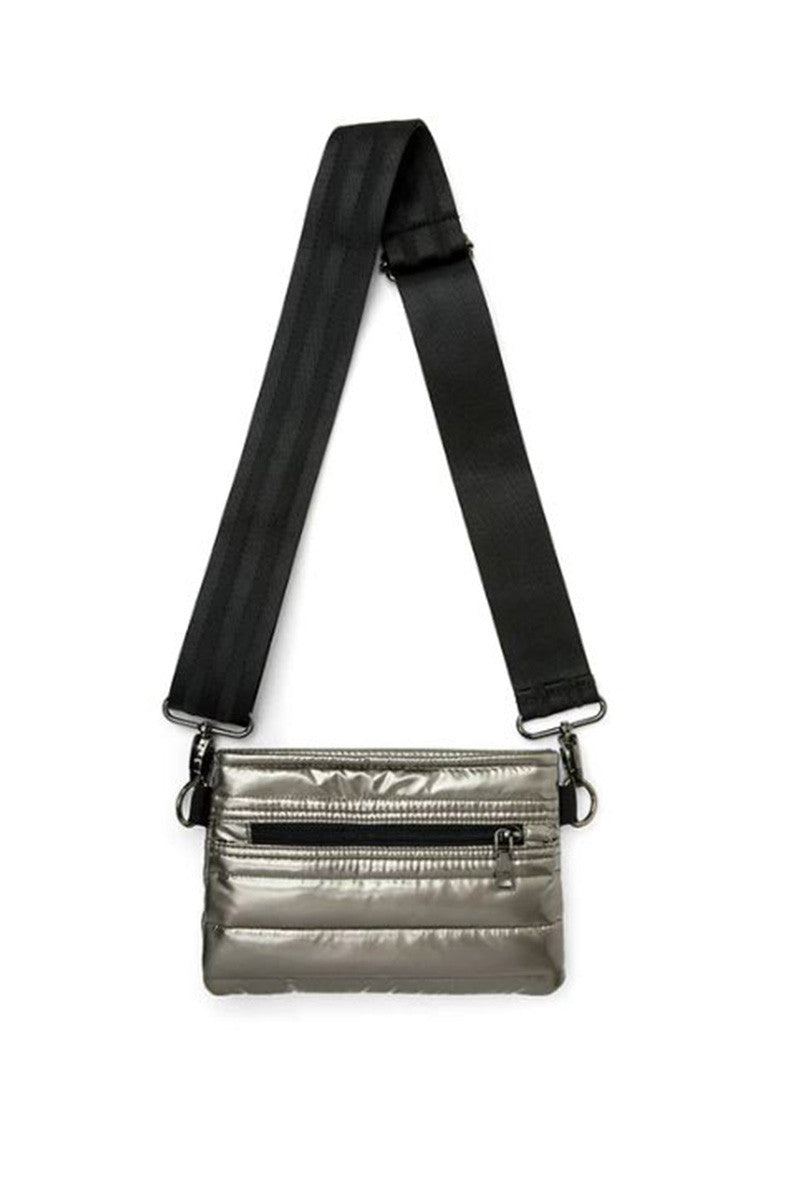 bum bag crossbody in steel volterra