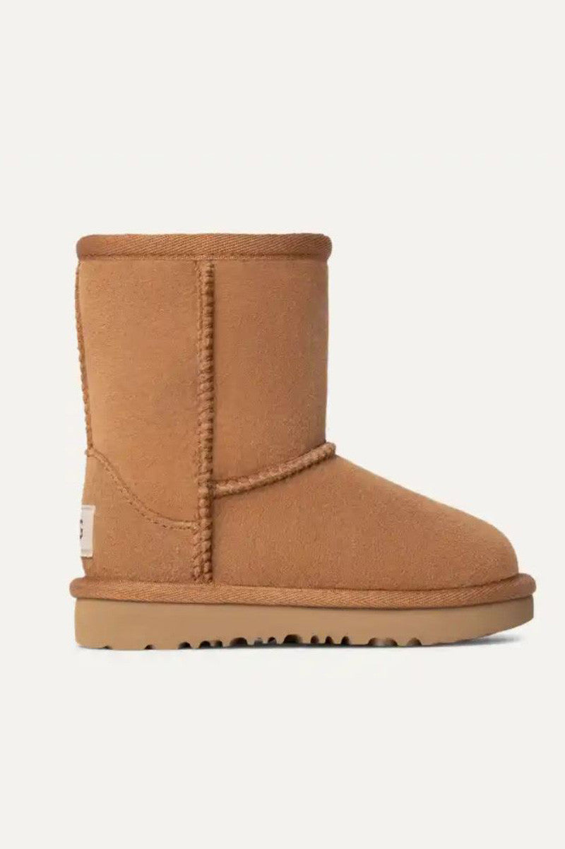 Classic ii kids boot in chestnut side view