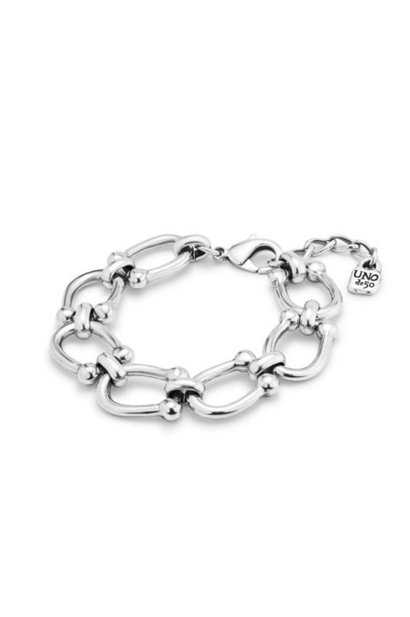 Serotonin bracelet in silver