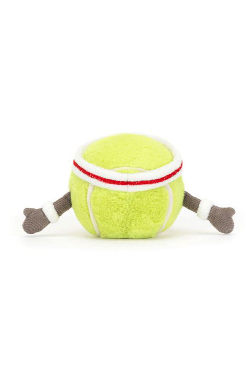 Amuseable sports ball tennis ball back view