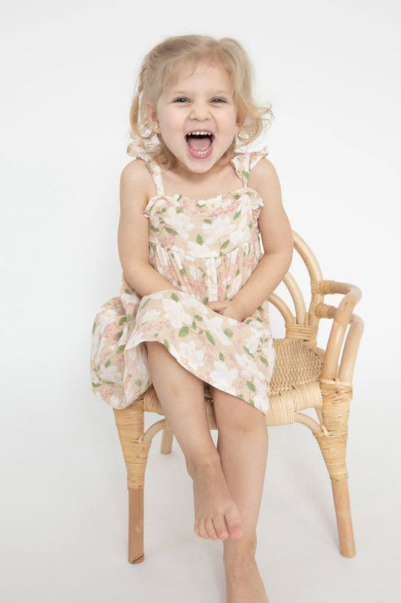 Paperbag ruffle sundress wit dc, in magnolias style view