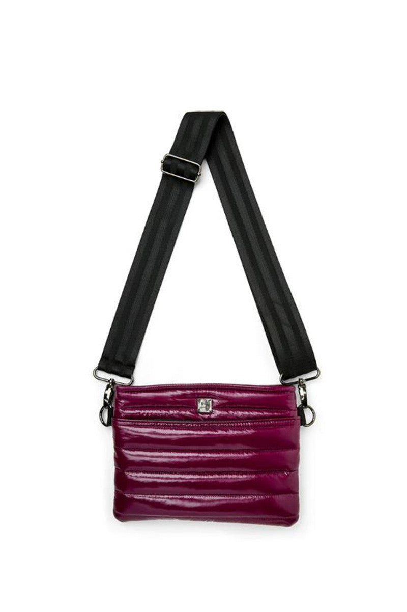 bum bag 2.0 in glossy berry front view
