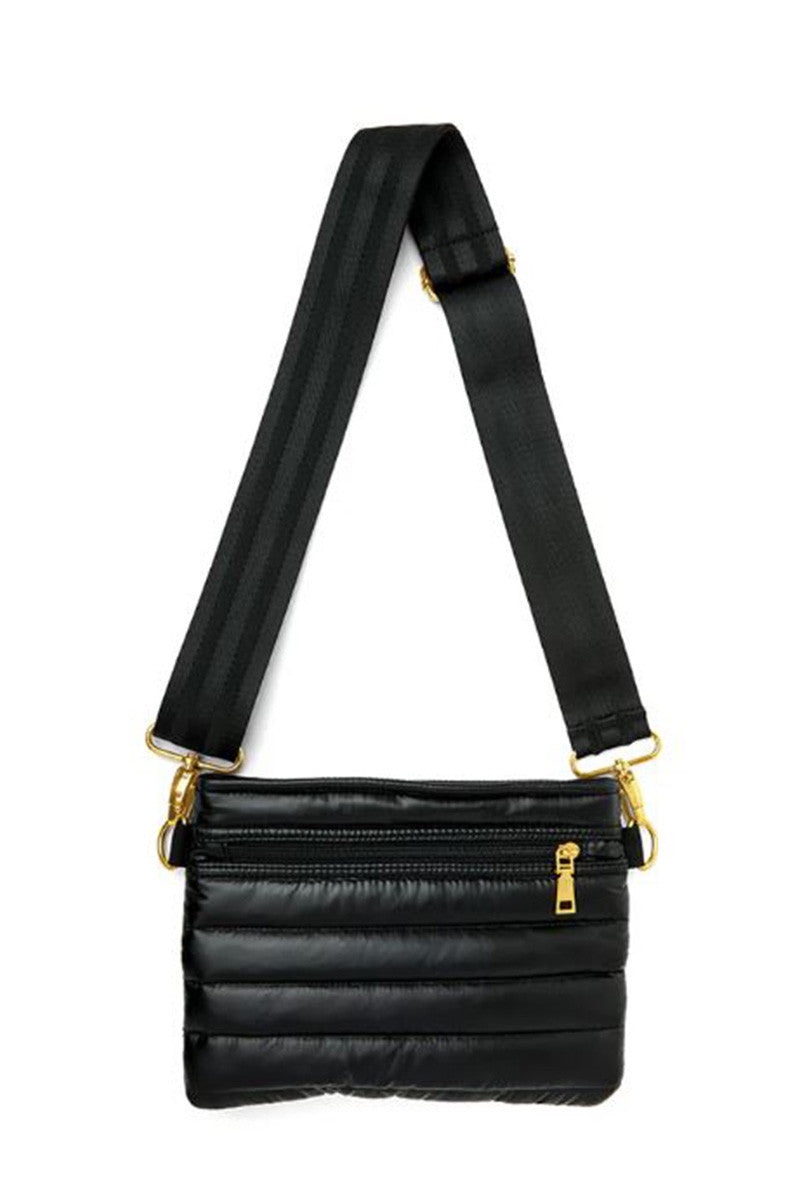 bum bag 2.0 in pearl black back view