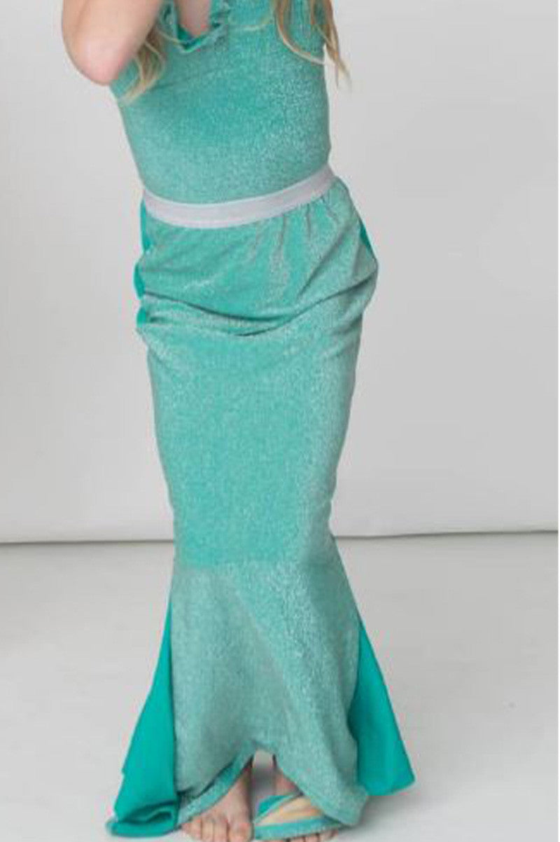 Shimmer tail in green style view