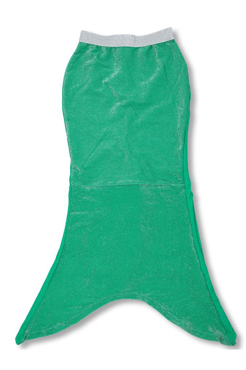 Shimmer tail in green front view