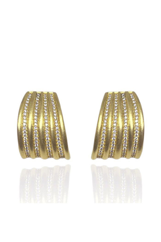 Gael earrings in gold