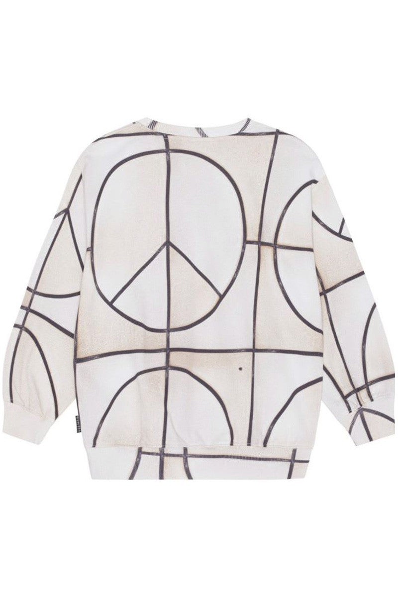 Monti sweatshirt basket neutral back view