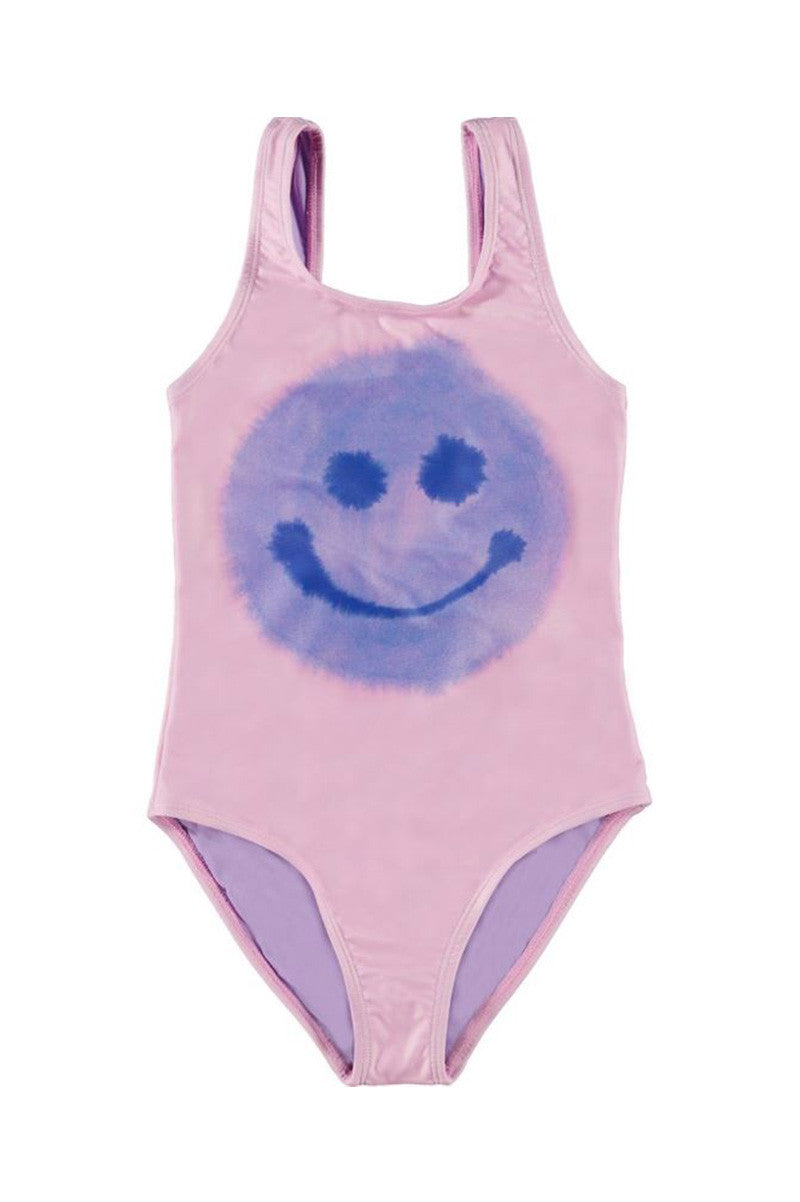 Nika one piece swimsuit in lilac smile front view