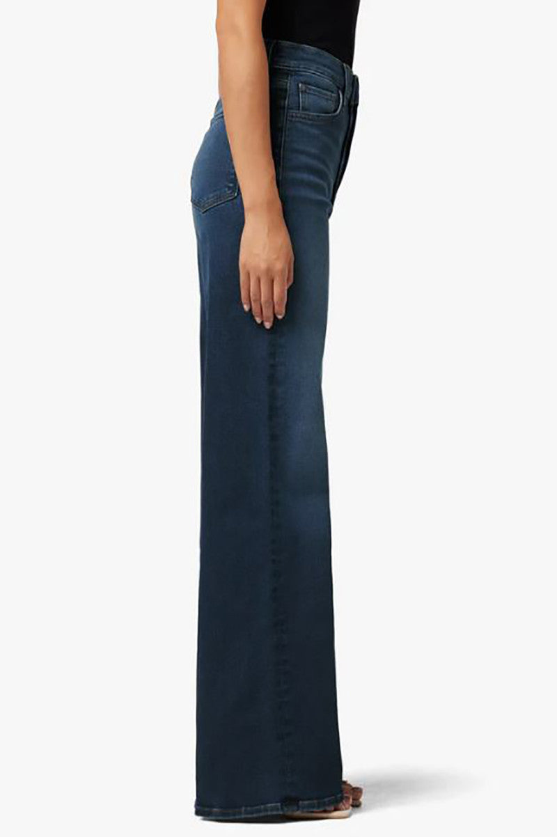 The Mia petite wide leg in exhale side view