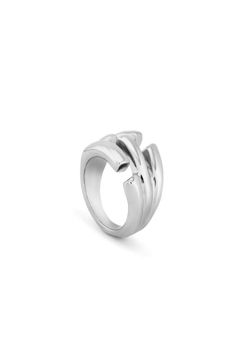 electrik ring, silver