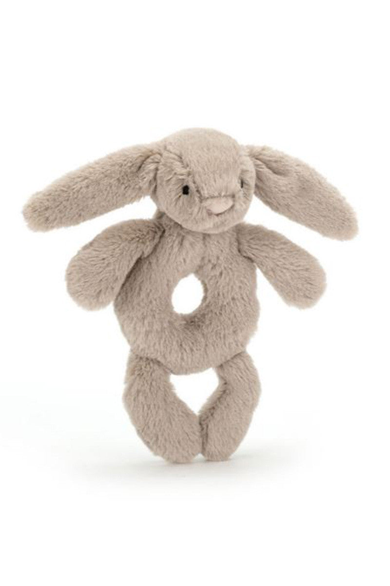 Ring Rattle beige bunny