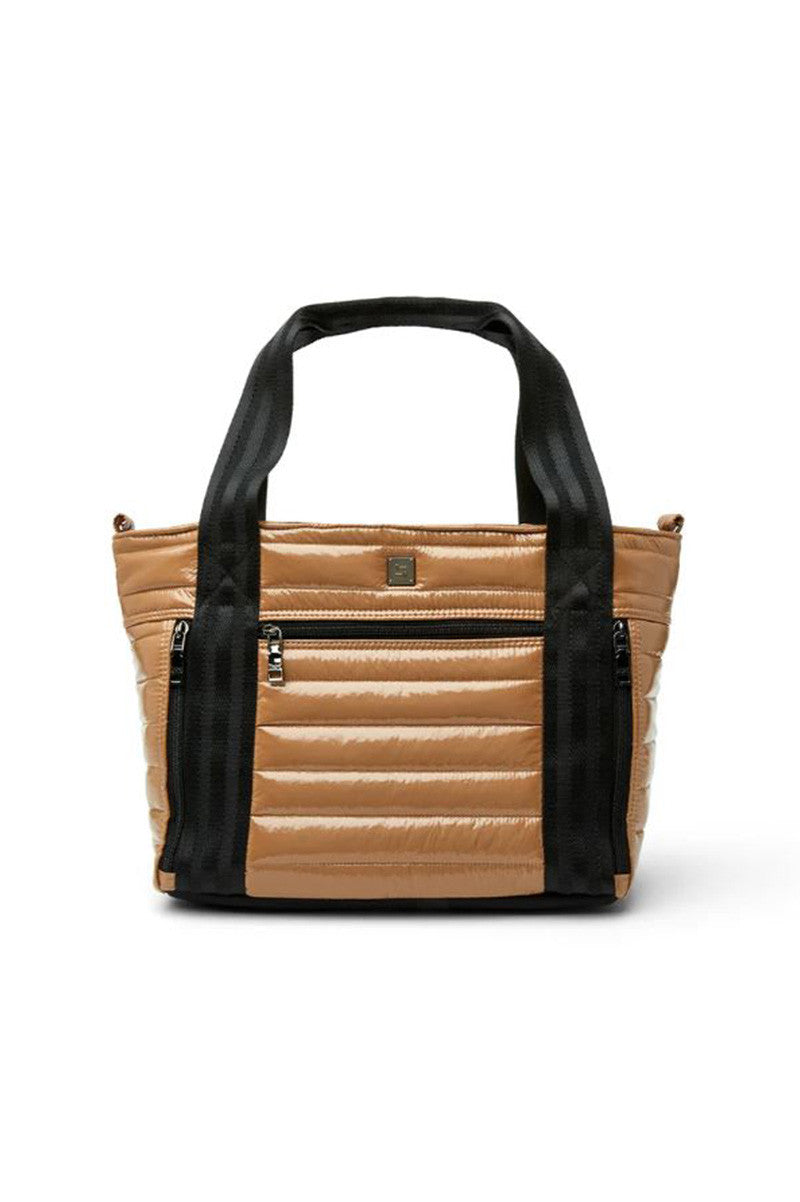 jr. jetset wingman in glossy caramel front view