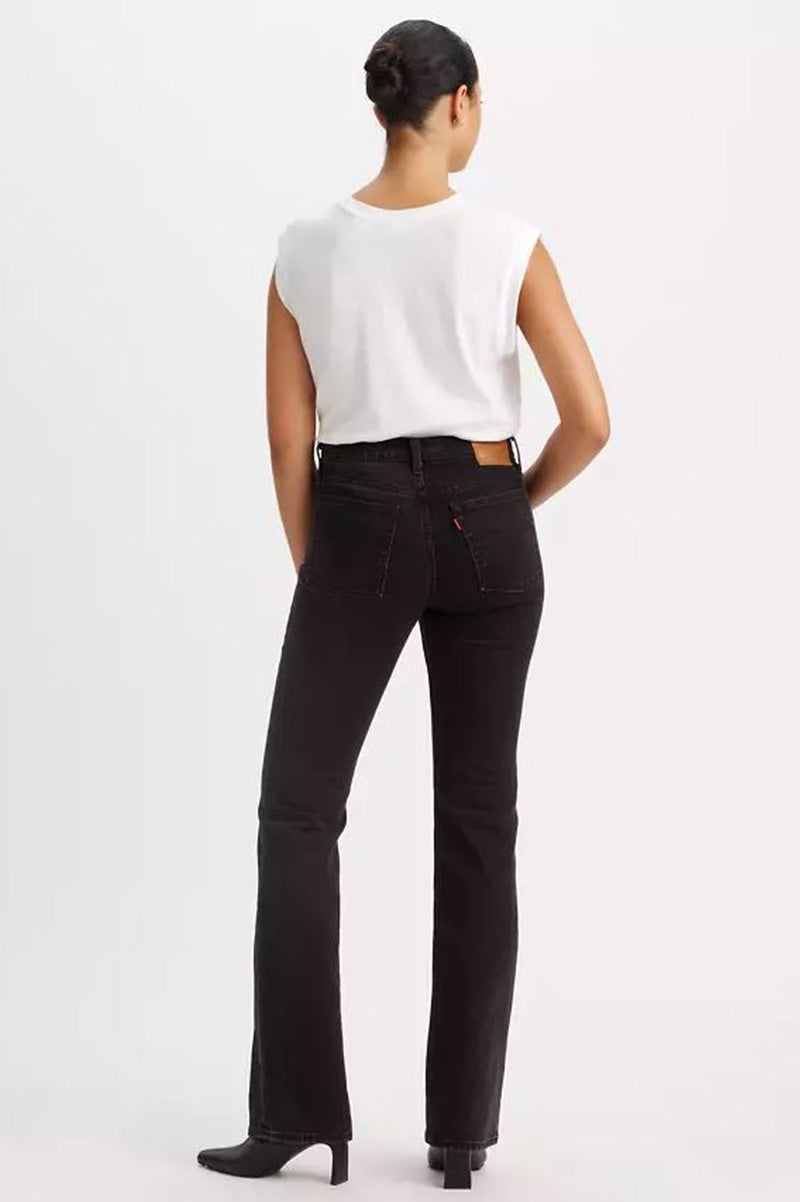 WEDGIE BOOTCUT JEAN she's in the zone back view