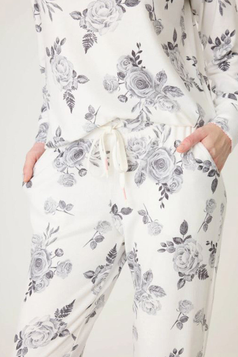 Feel love pant in ivory waistband