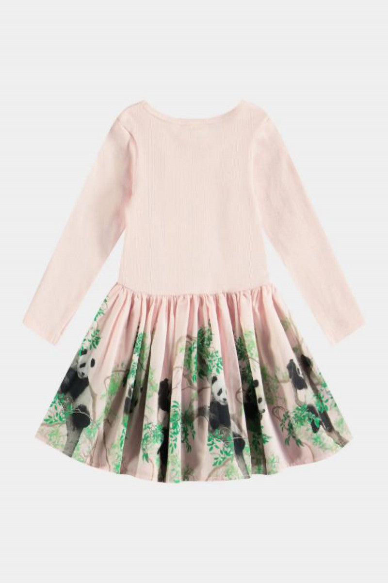 Candi long sleeve dress in cuteness back view
