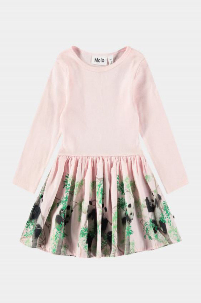 Candi long sleeve dress in cuteness front view