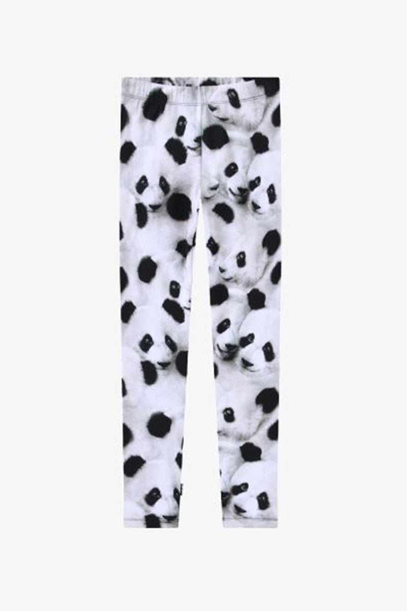 Niki Leggings in giant panda front view