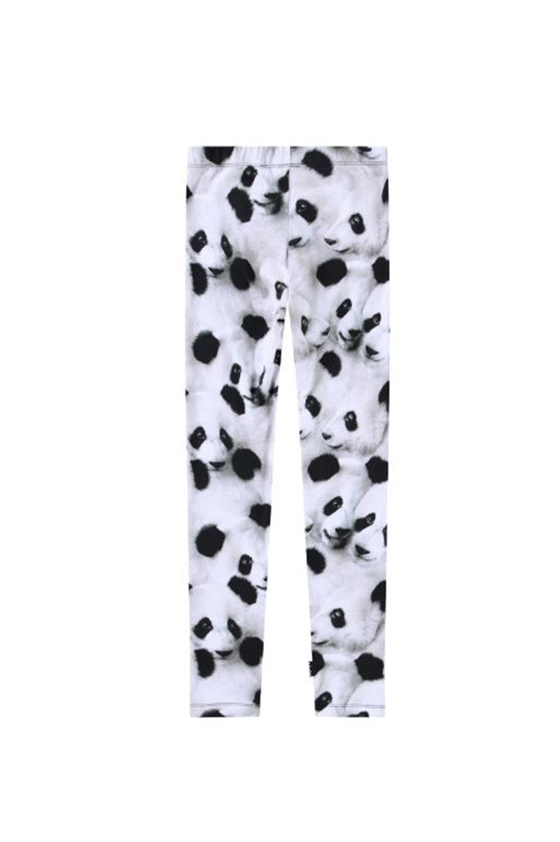 Niki Leggings in giant panda back view