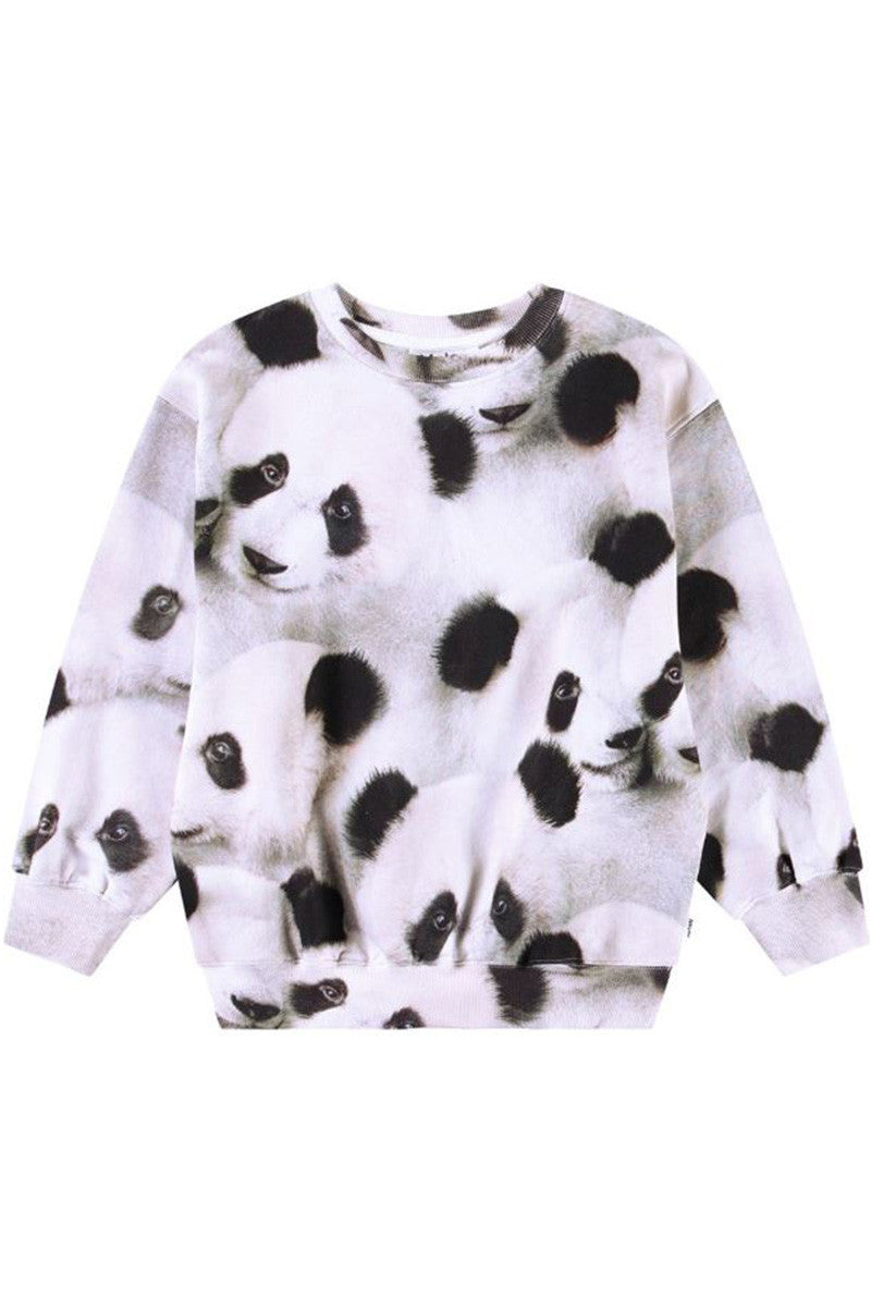 Monti sweatshirt giant panda front view
