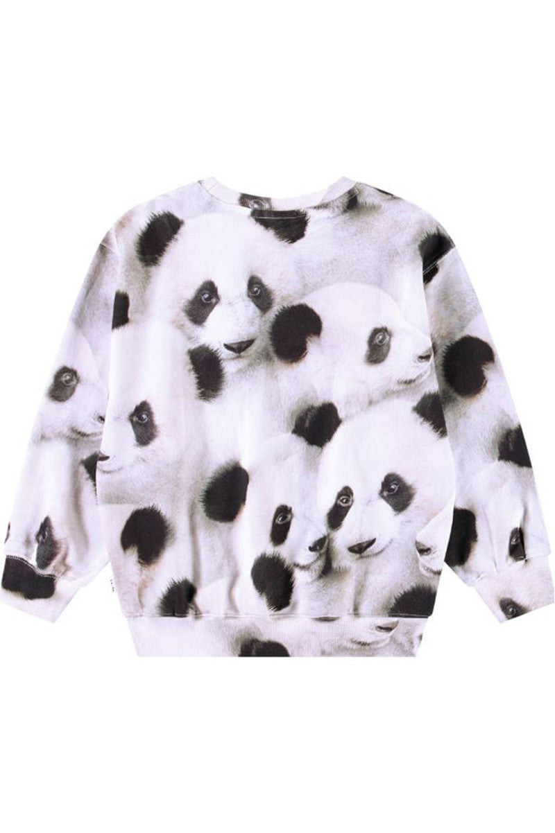 Monti sweatshirt giant panda back view