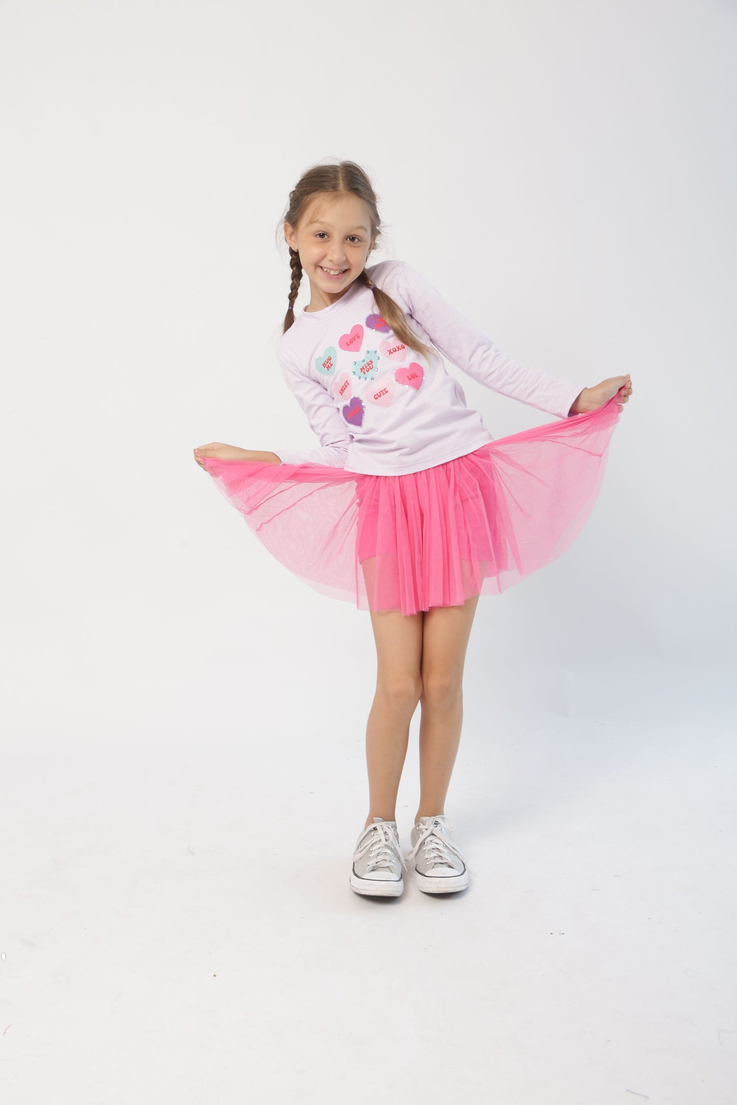 Tinker skort in barbie pink