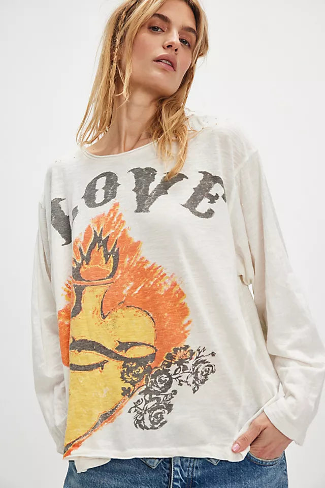 St Augustine Viggo tee in true front view