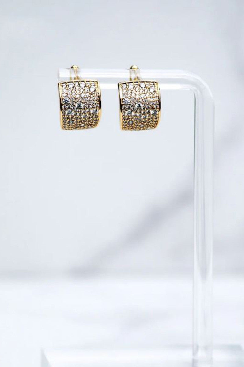 Cuff Huggies in gold vermeil