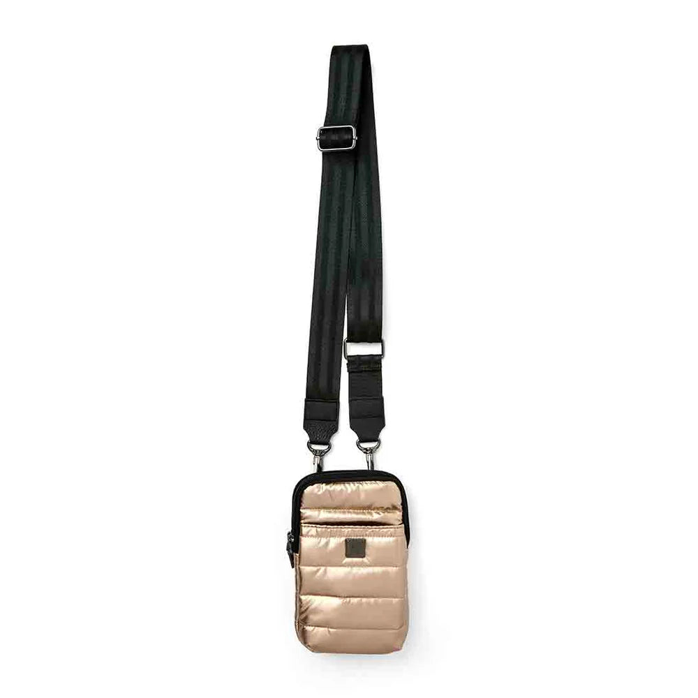 Buzz me bag in pearl cashmere front view