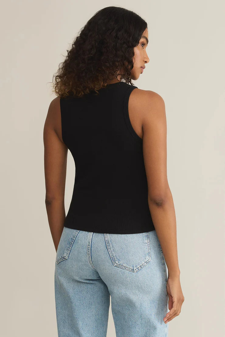 Hadley tank in black back view