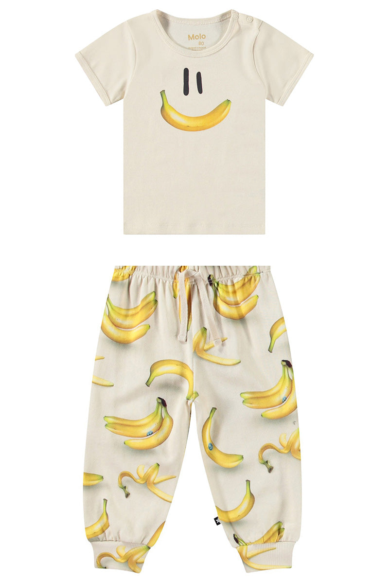 Simeon pant and tee with bbynanas set view