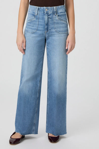 ANESSA WITH UTILITY POCKETS + RAW HEM