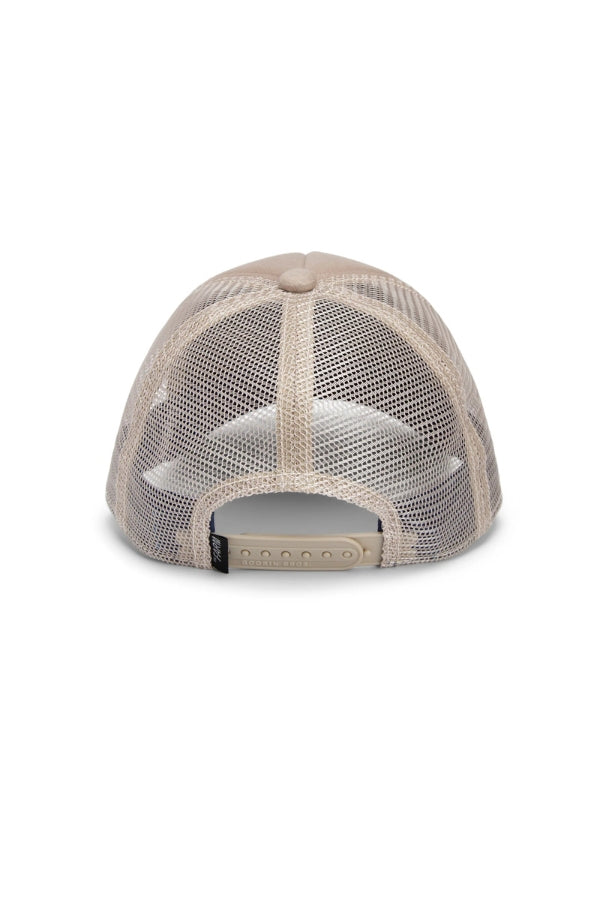 OK ZOOMER KIDS TRUCKER IN TAN BACK VIEW
