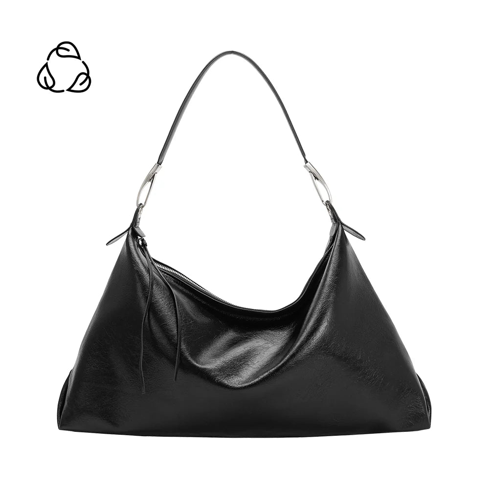Charlie tote bag in black front view
