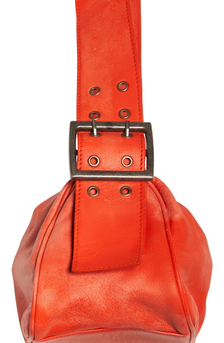 Arm Candy Bag in Red Orange Side View