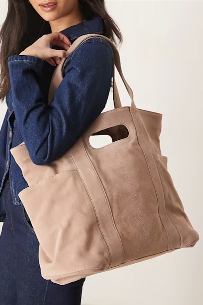 Suede Caavan Sand Worn View