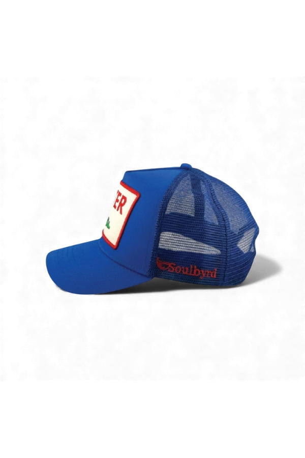 LATER GATOR TRUCKER IN BLUE SIDE VIEW