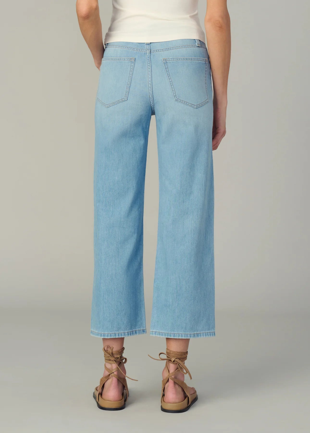 The blake denim jean in delightful back view