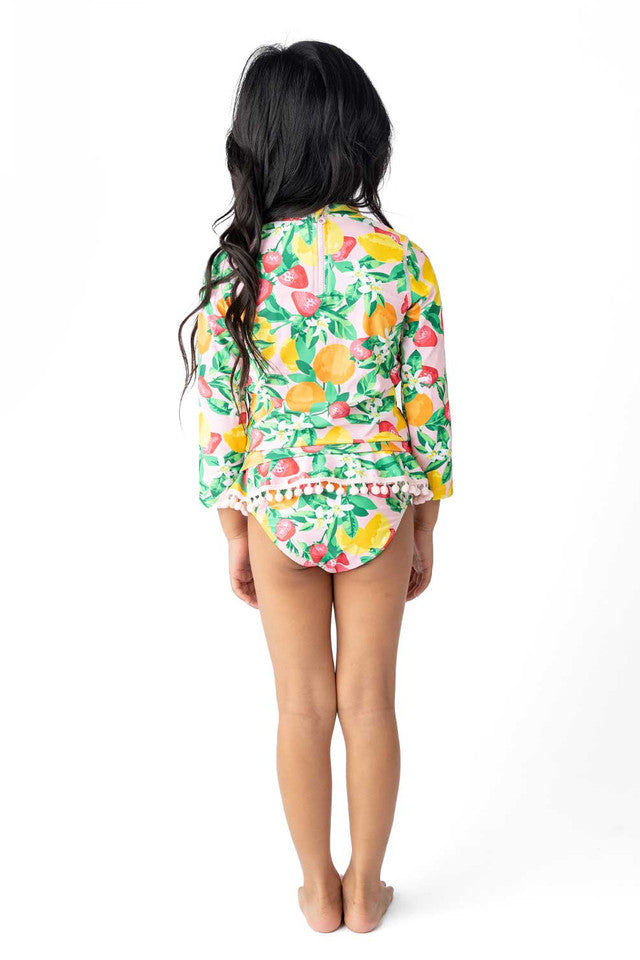RASHGUARD SWIM SET N FRUIT PUNCH BACK VIEW