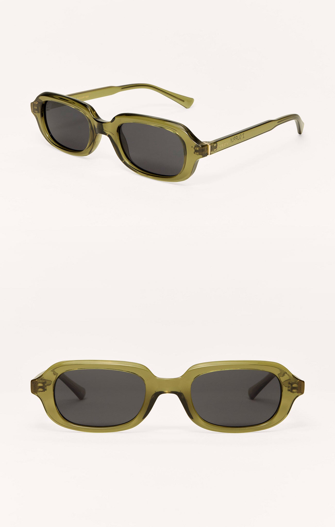 Myst sunglasses in sage grey polar style view