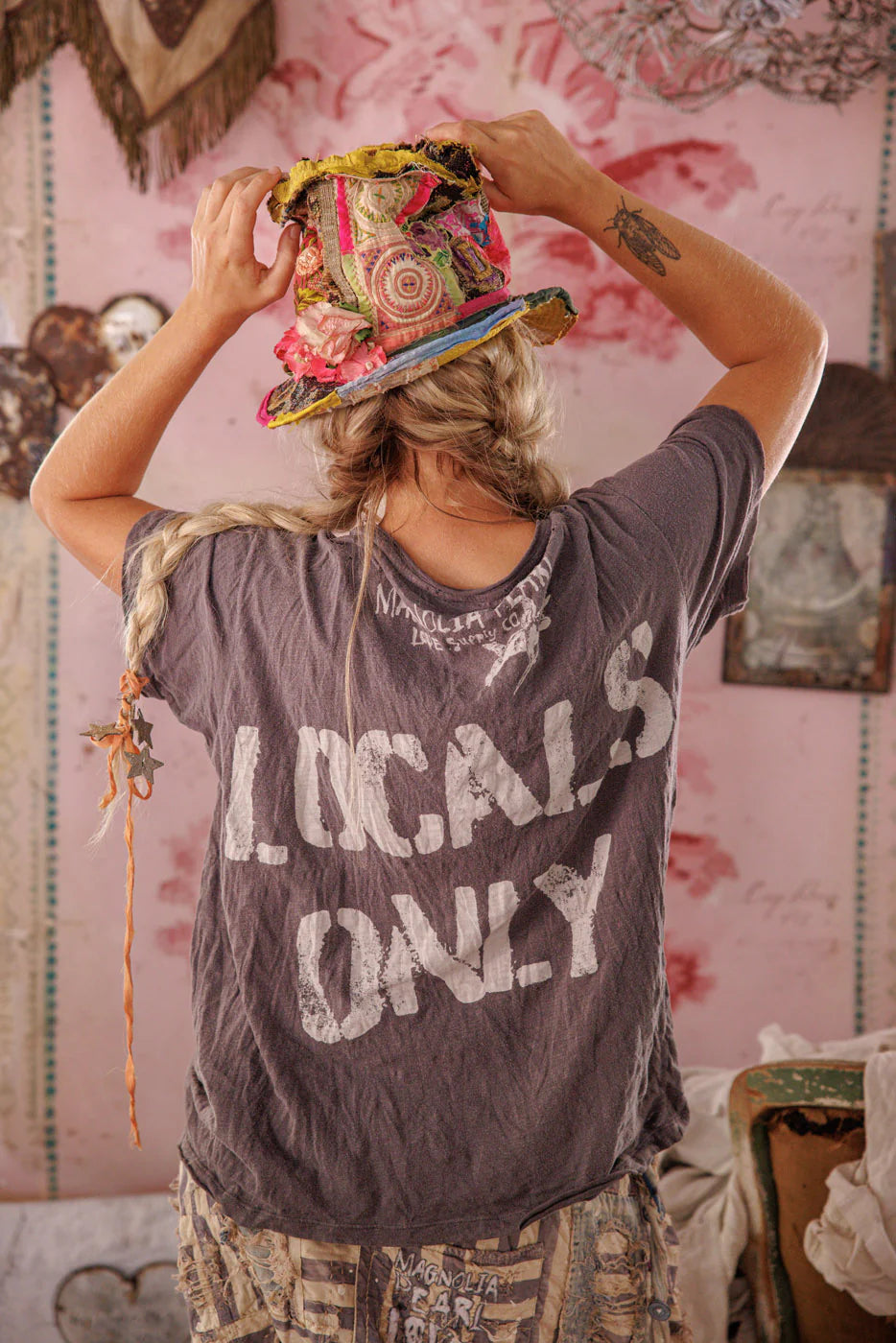 SKATE CA TEE IN OZZY BACK VIEW
